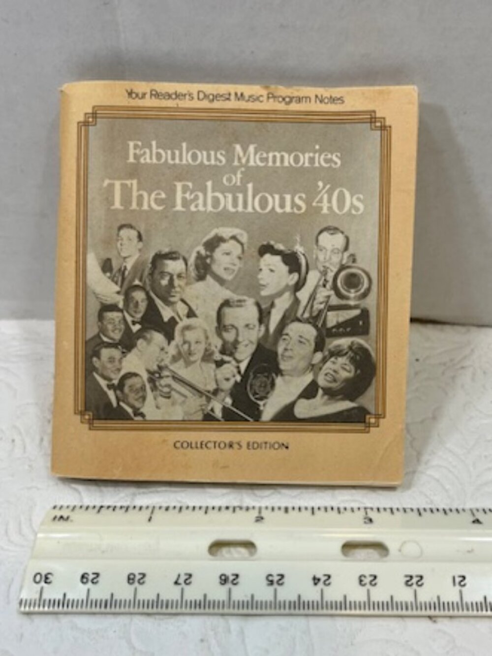 VTG Booklet Part of 1981 Reader's Digest, Fabulous Memories of the Fabulous 40's